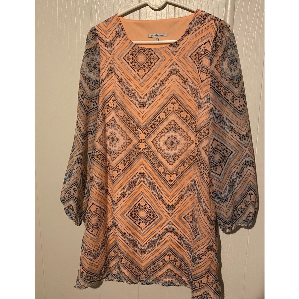 Long Sleeve Charlotte Russe Dress